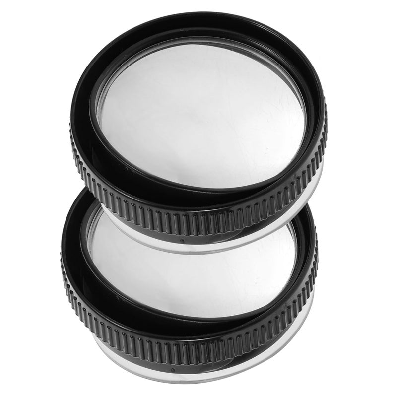 Adjustable Suction Cup Car Mirrors 1 Pair Wide Angle Rear View Accessories For Improved Visibility - Image 2