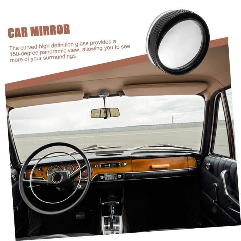 Adjustable Suction Cup Car Mirrors 1 Pair Wide Angle Rear View Accessories For Improved Visibility - Image 5
