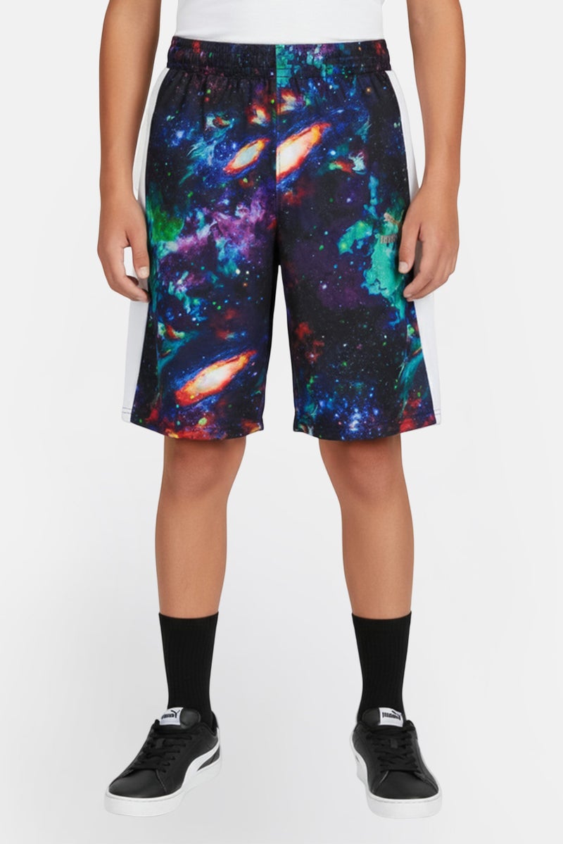 PUMA Kids Boy Sportswear Fit Outdoor Shorts, Multicolor - Image 1