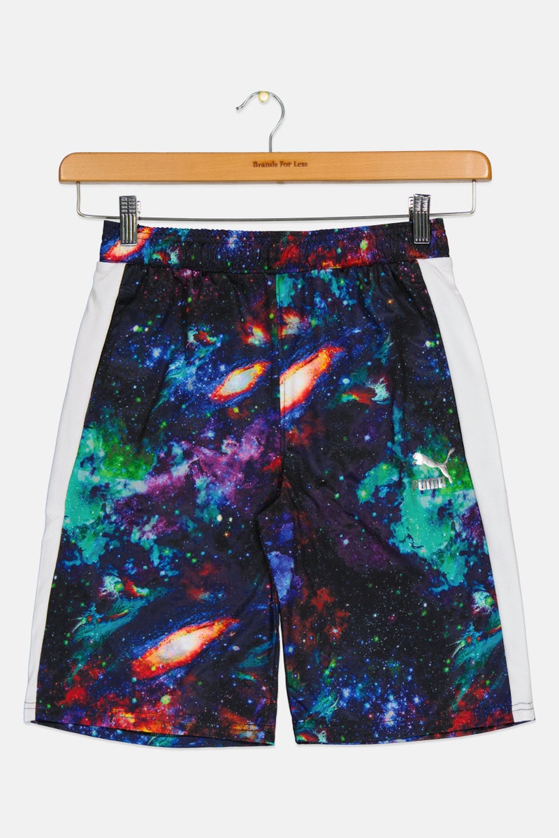 PUMA Kids Boy Sportswear Fit Outdoor Shorts, Multicolor - Image 3