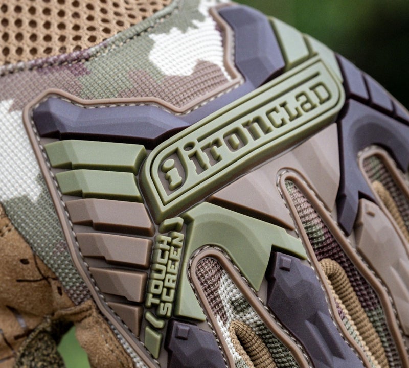 Ironclad EXOT-ICAM-03-M Tactical Impact Camo Gloves, Medium - Image 4