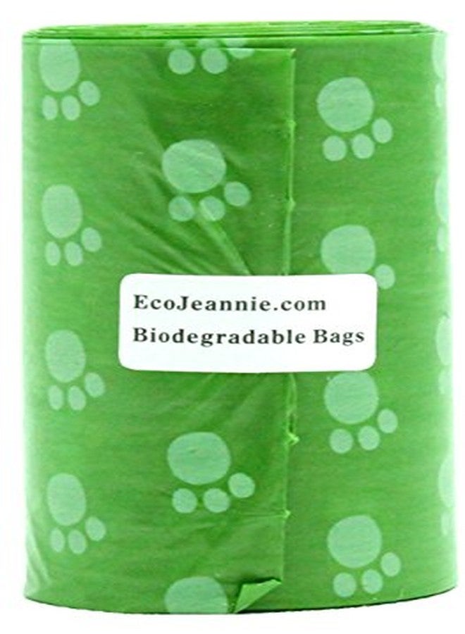 EcoJeannie 420-Count (21 Rolls) Dog Poop Waste Bags+1 Dispenser w/Stainless Steel Carabiner Clip - Image 3