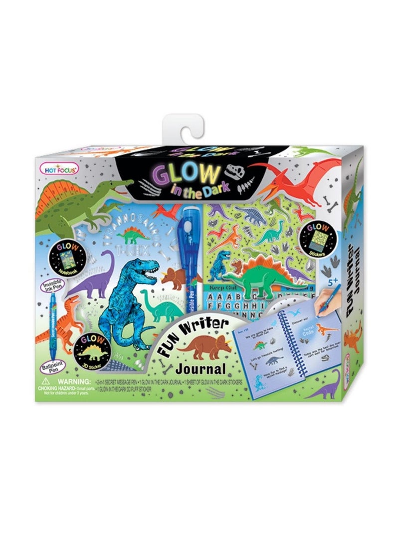Hot Focus - Hot Focus Dinosaur Glow In the Dark Fun Writer - Image 1