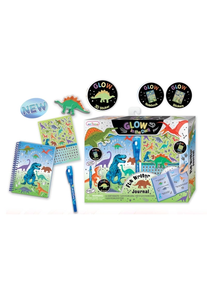 Hot Focus - Hot Focus Dinosaur Glow In the Dark Fun Writer - Image 1