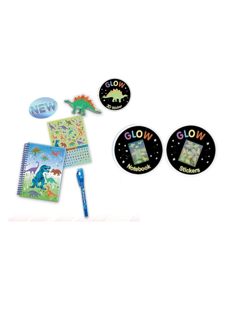Hot Focus - Hot Focus Dinosaur Glow In the Dark Fun Writer - Image 1