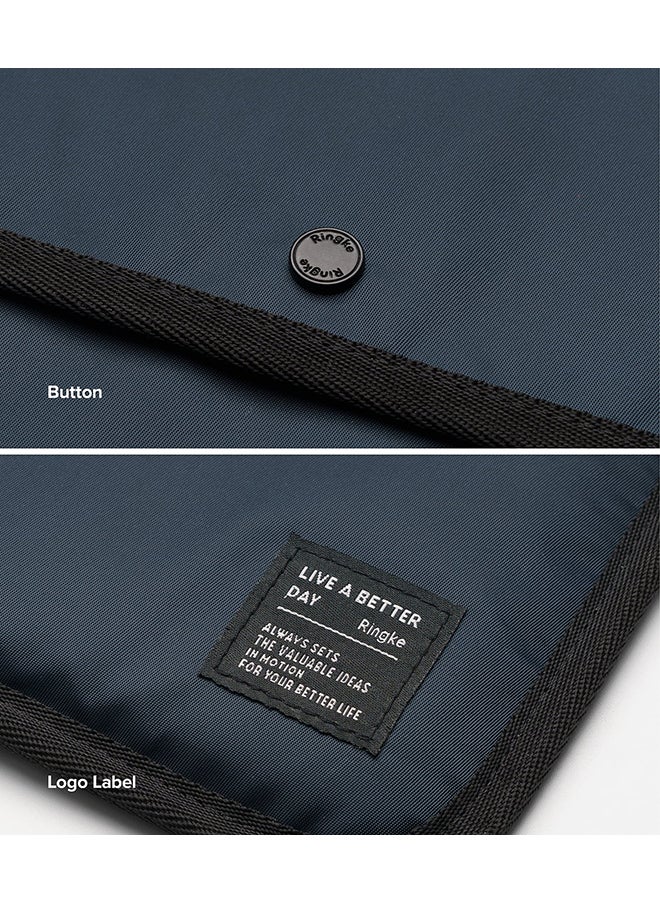 Ringke Pad Pouch Slim Sleeve for Tablet PCs and Other Accessories- Navy  - Image 4