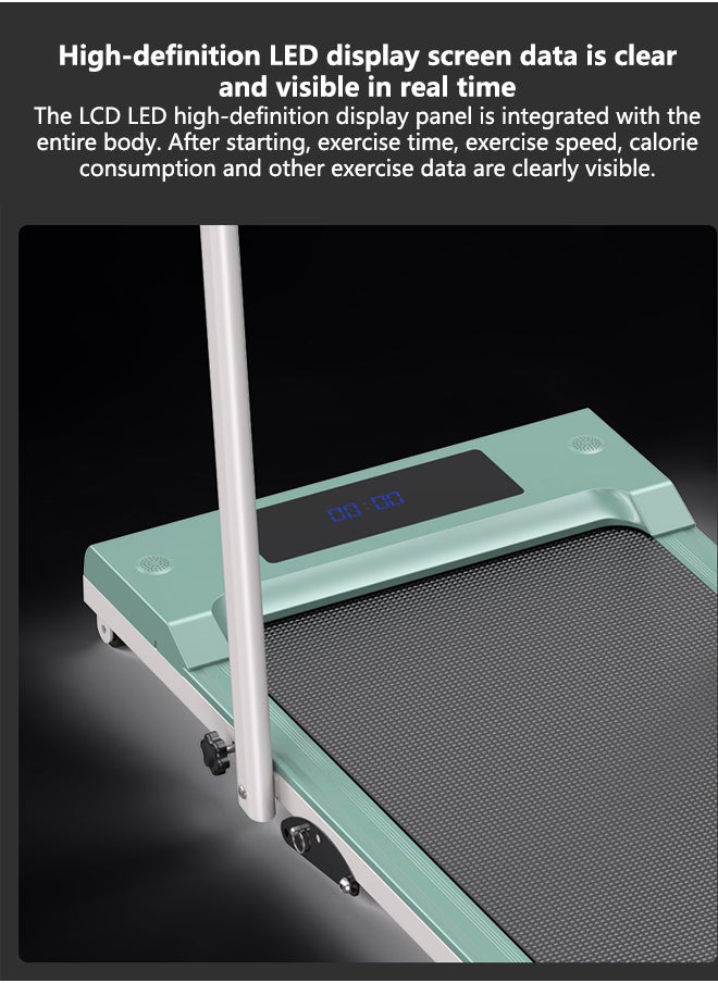 1-10km/Hours Home Foldable Treadmill, 2.0HP, Wireless Remote Control, Foldable Treadmill,Weight Capability 100kg