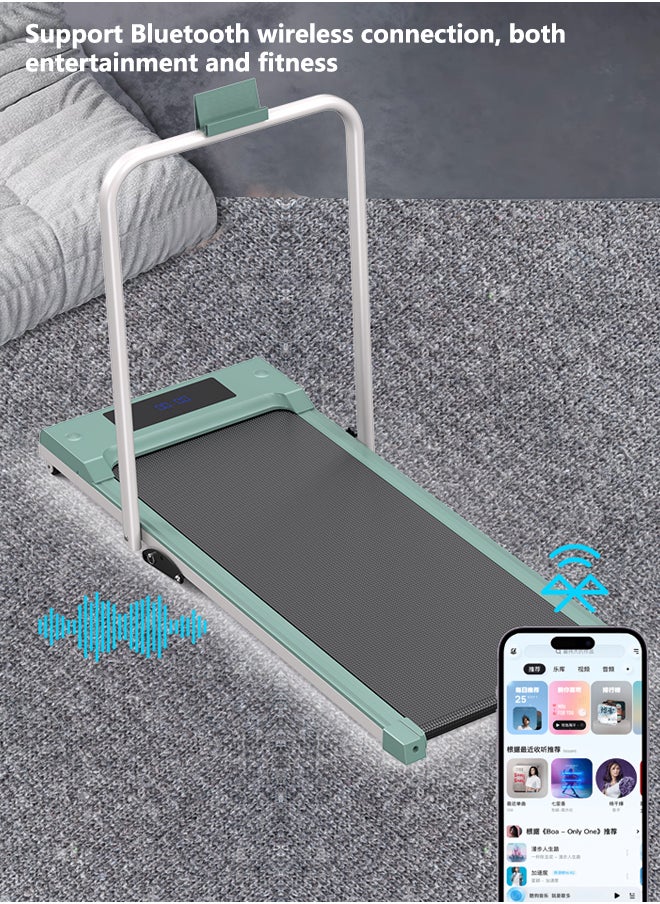 1-10km/Hours Home Foldable Treadmill, 2.0HP, Wireless Remote Control, Foldable Treadmill,Weight Capability 100kg