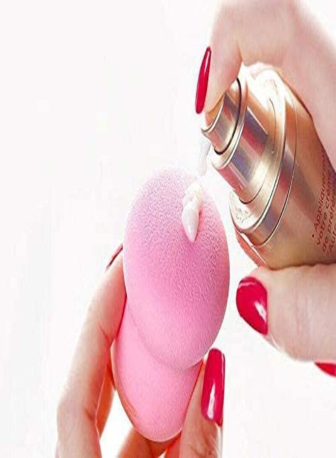 CONNECTWIDE Makeup Premium Beauty Sponge Blender Puff Set - LATEX-FREE Multipurpose Shape and Color -Set of 6 - Image 4
