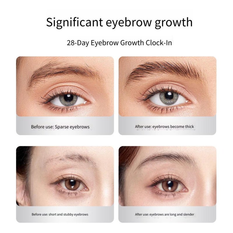 Eyebrow nutrient solution, multiple plant extracts, hormone-free, mild and non-irritating eyebrow plant extract - Image 3