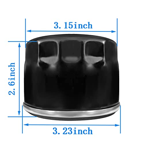 Deflife 492056 Oil Filter 49065-7007 492932 492932S 28 050 01-S 49065-0721 for Kawasaki FR691V FR730V FR651V FR541V FR600V FX600V FS730 FX600V 4 Cycle Engine AM125424 GY20577 Lawn Mower Engine Parts - Image 4