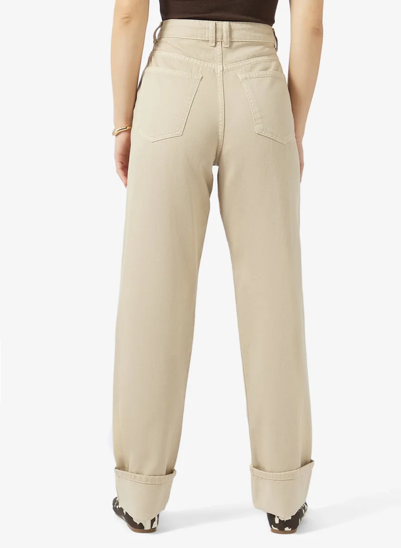 Only  Onleverly Hw Slim St Fold-Up Jeans "32 for Women | Best Price UAE