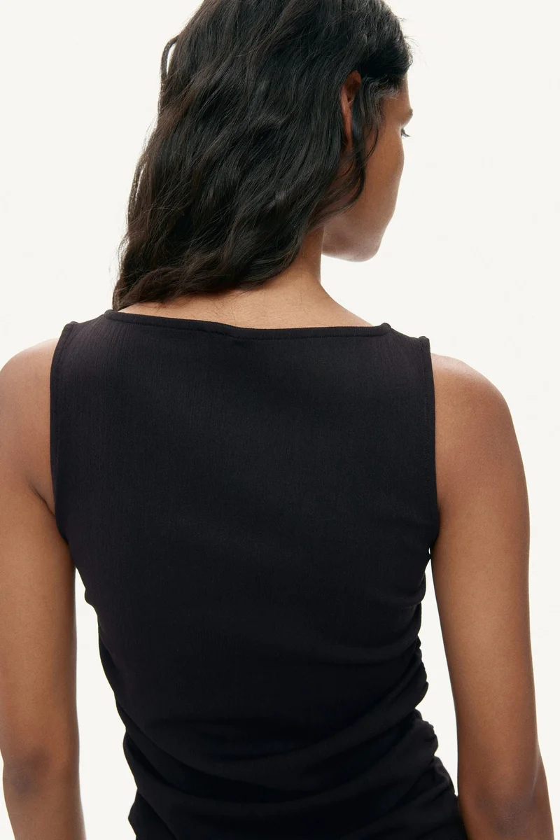 H&M Ruched jersey top