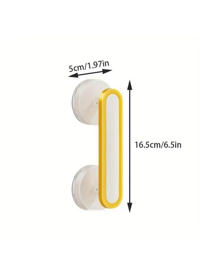 Blue Suction Cup Door Handle No Drilling Required Portable Strong Adhesion Universal For Sliding Doors - Image 4