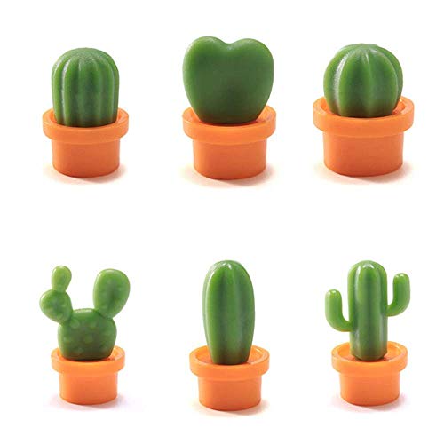 ArtBee® Cactus Fridge Magnets, 6 Piece - Image 1