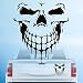 HungMieh Skull Stickers and Decals for Car Windows Doors and Trucks 3D Skull Decals for Car Styling Laser Bumper Stickers Gloss Black 697 - Image 2