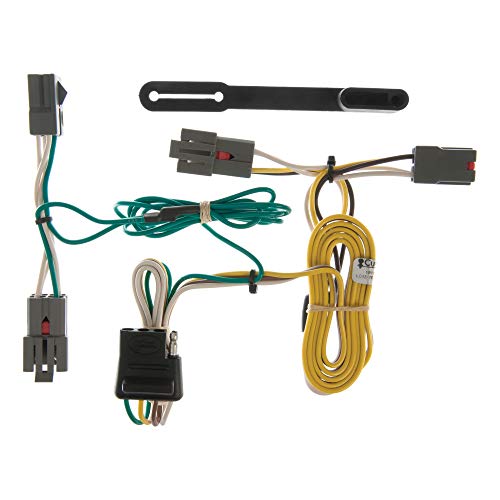 CURT 55326 VehicleSide Custom 4Pin Trailer Wiring Harness Fits Select Ford Crown Victoria Ford Mustang Mercury Grand Marquis