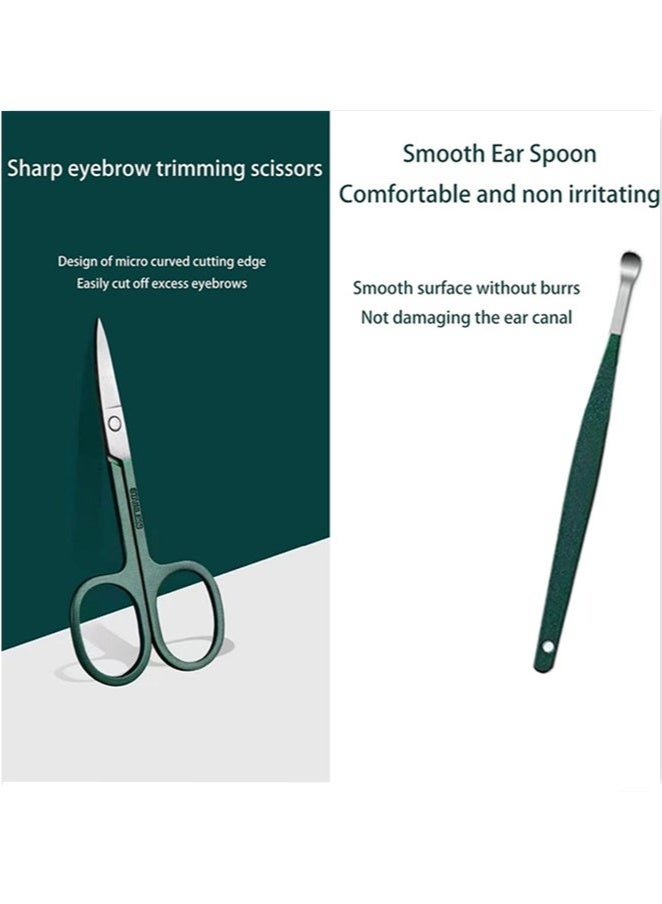 مجموعة مقصات أظافر مكونة من 6 قطع، مقصات أظافر حادة للغاية ومتينة من الفولاذ المقاوم للصدأ، أداة إصلاح مقص الأظافر، مقص أظافر للرجال والنساء - Image 4