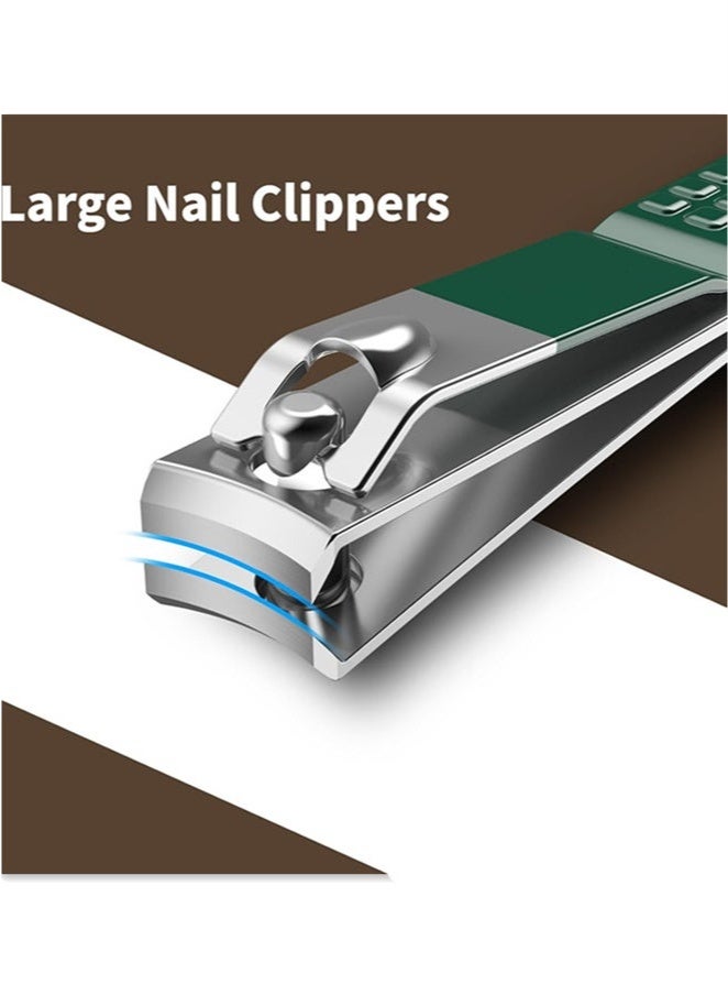 مجموعة مقصات أظافر مكونة من 6 قطع، مقصات أظافر حادة للغاية ومتينة من الفولاذ المقاوم للصدأ، أداة إصلاح مقص الأظافر، مقص أظافر للرجال والنساء - Image 2