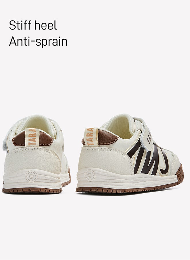 Taranis Children's Shoes Brown - Accent Toddler Sneakers Classic Striped Baby Trainers - Image 5