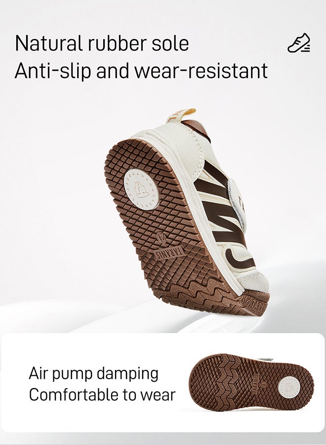 Taranis Children's Shoes Brown - Accent Toddler Sneakers Classic Striped Baby Trainers - Image 4