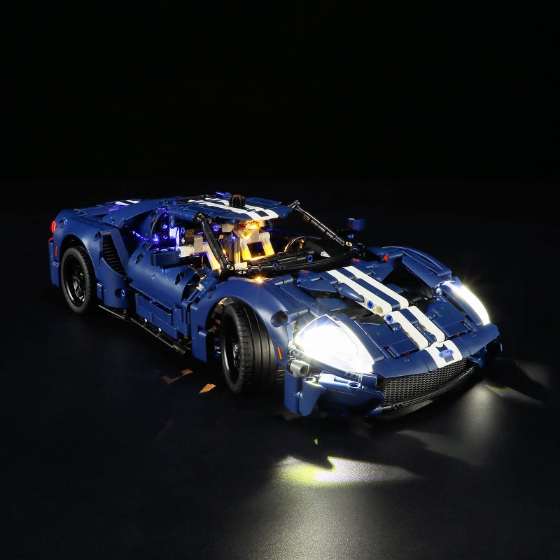 BRIKSMAX Led Lighting Kit for LEGO42154 2022 Ford GT  Compatible with Lego Technic Building Blocks Model Not Include Lego Set - Image 2