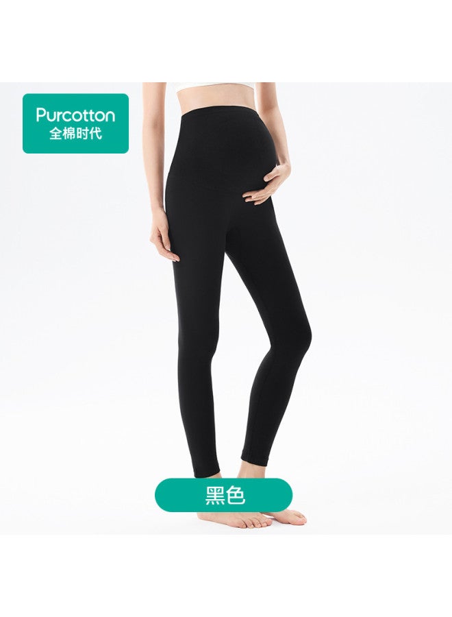 purcotton ليجنز الحمل عالية الخصر لخريف، قطعة واحدة بدون seams، مرنة للغاية وغير مقيدة - Image 2