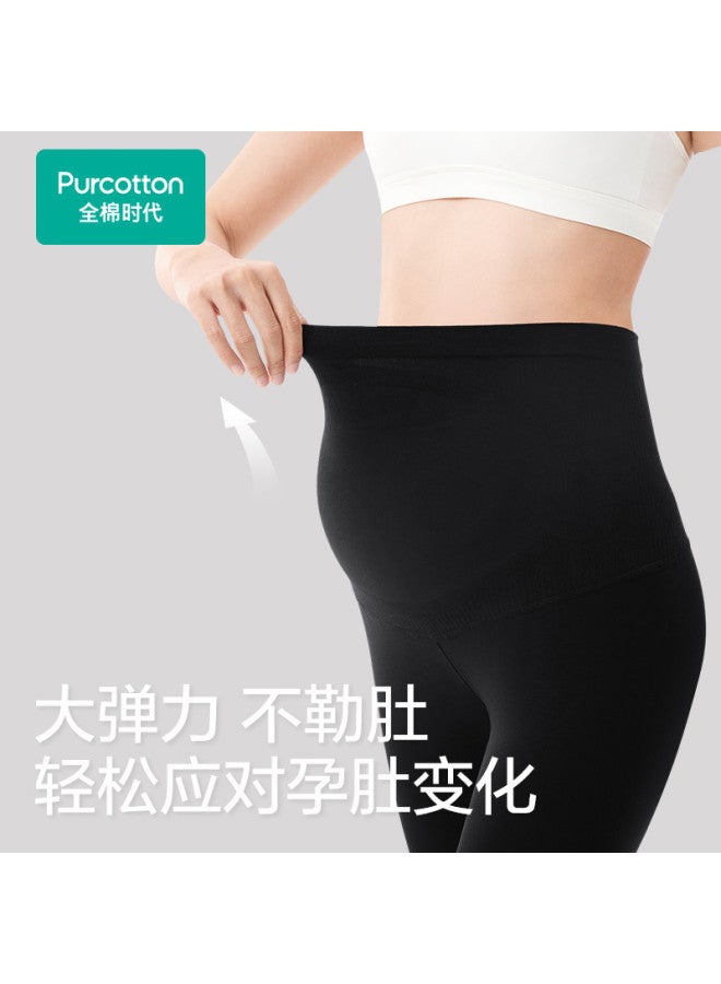 purcotton ليجنز الحمل عالية الخصر لخريف، قطعة واحدة بدون seams، مرنة للغاية وغير مقيدة - Image 5