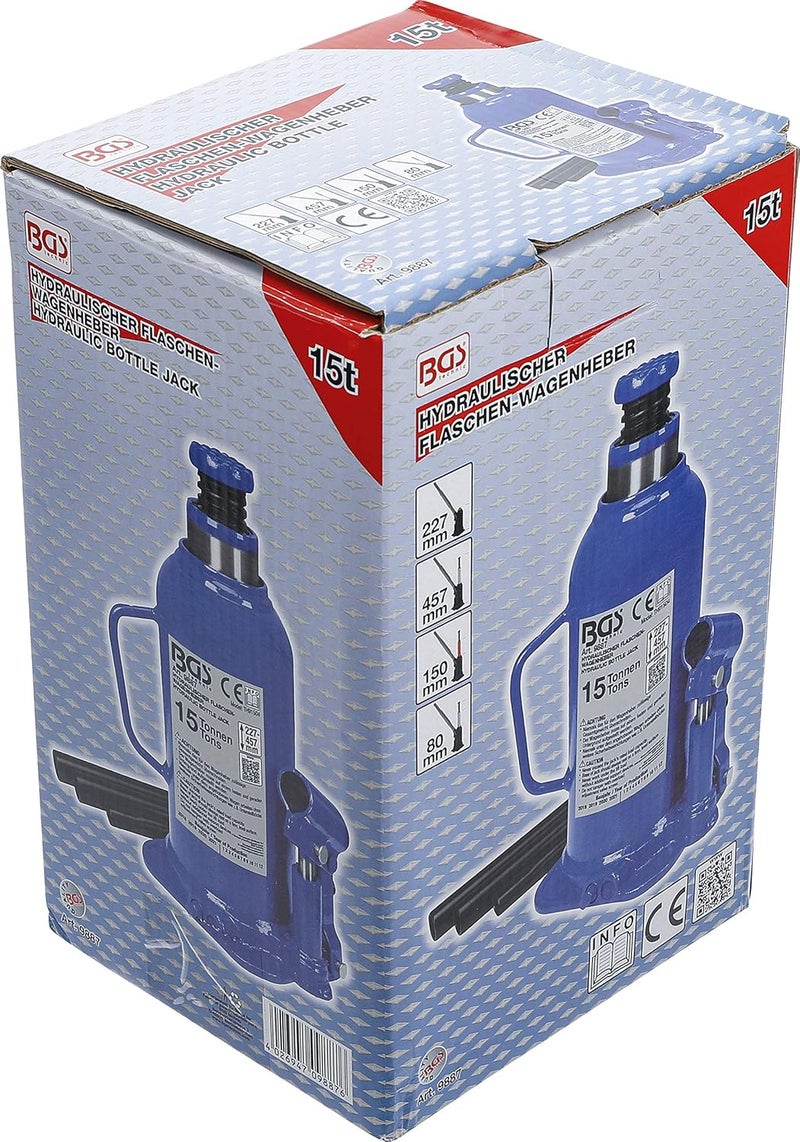 BGS 9887 | Hydraulic Bottle Jack | 15 t - Image 5