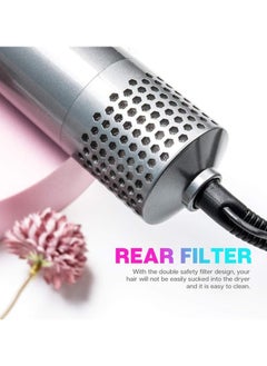 General 5-in-1 Hair Dryer Brush, Multi-Purpose Hot Air Hair Brush, Women's Negative Ion Hair Brush, Automatic Hair Curler, Anti-Scalding Comb  - Image 4
