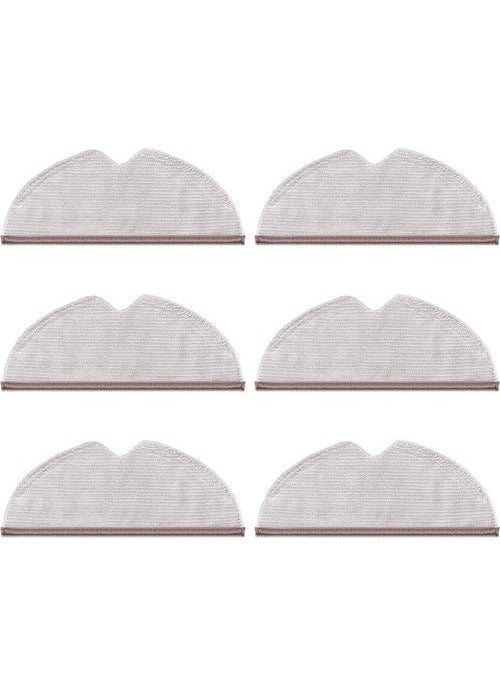 roborock - Q7 Q7 Max Q7 Max+ Compatible Full Surface Mop Cloth - 6 Pieces - Image 1
