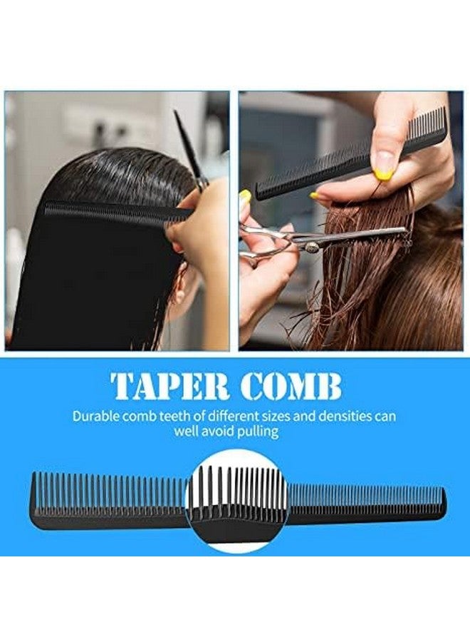 GITGRNTH Professional 4-Piece Hair Brush and Comb Set - Includes Paddle Brush, Round Styling Brush, Fine Tooth Comb, and Wide Tooth Comb - Detangling, Smoothing & Styling for All Hair Types - Ideal for Home & Salon Use (4 Pieces [Paddle + Round + Small + Big]) - Image 5