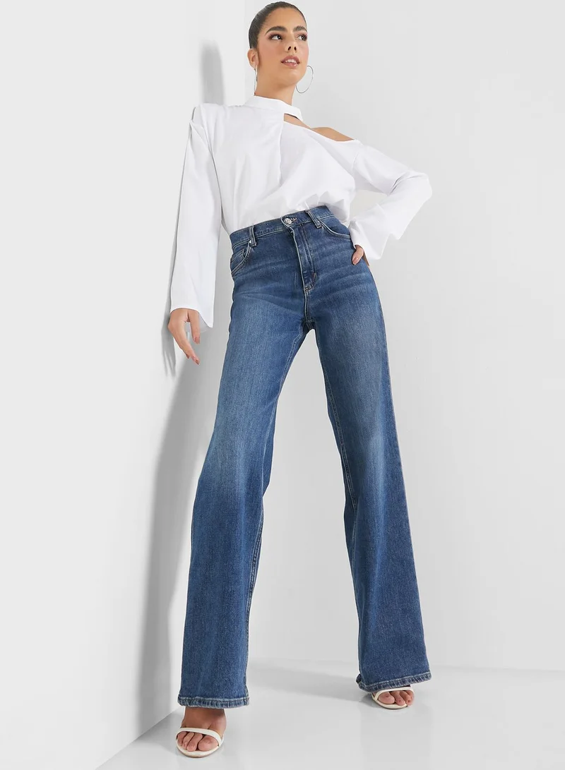 Ginger Cut Out Detail Top