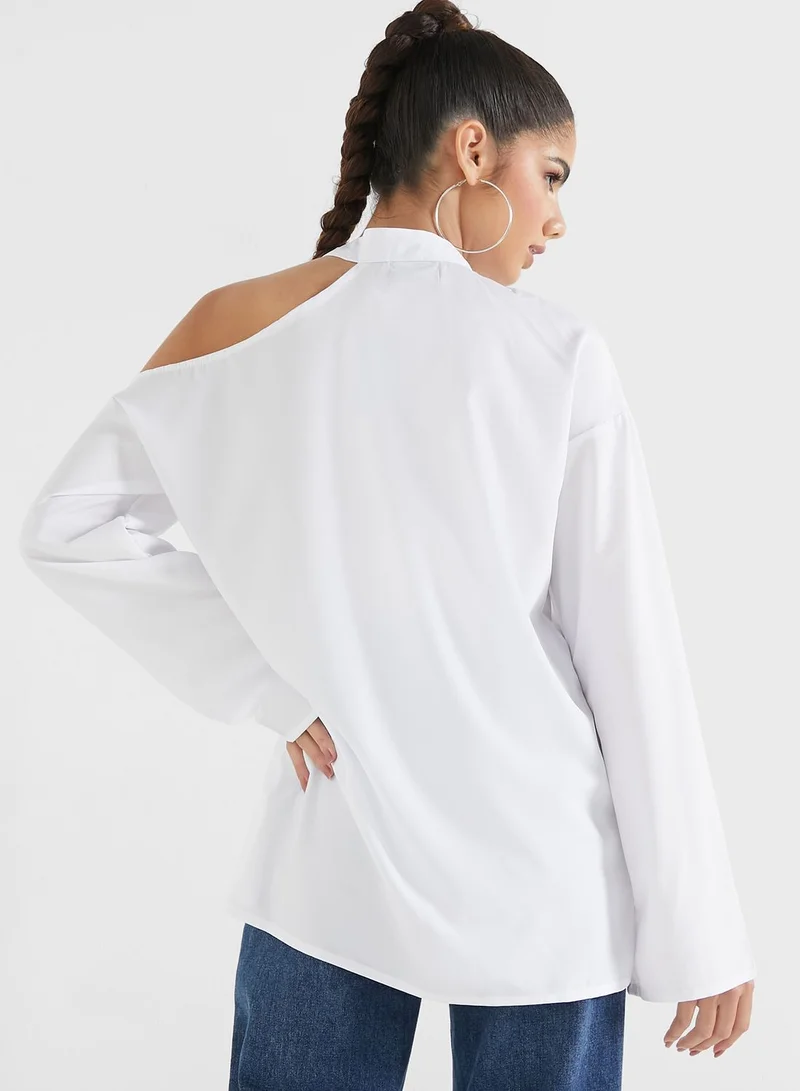 Ginger Cut Out Detail Top