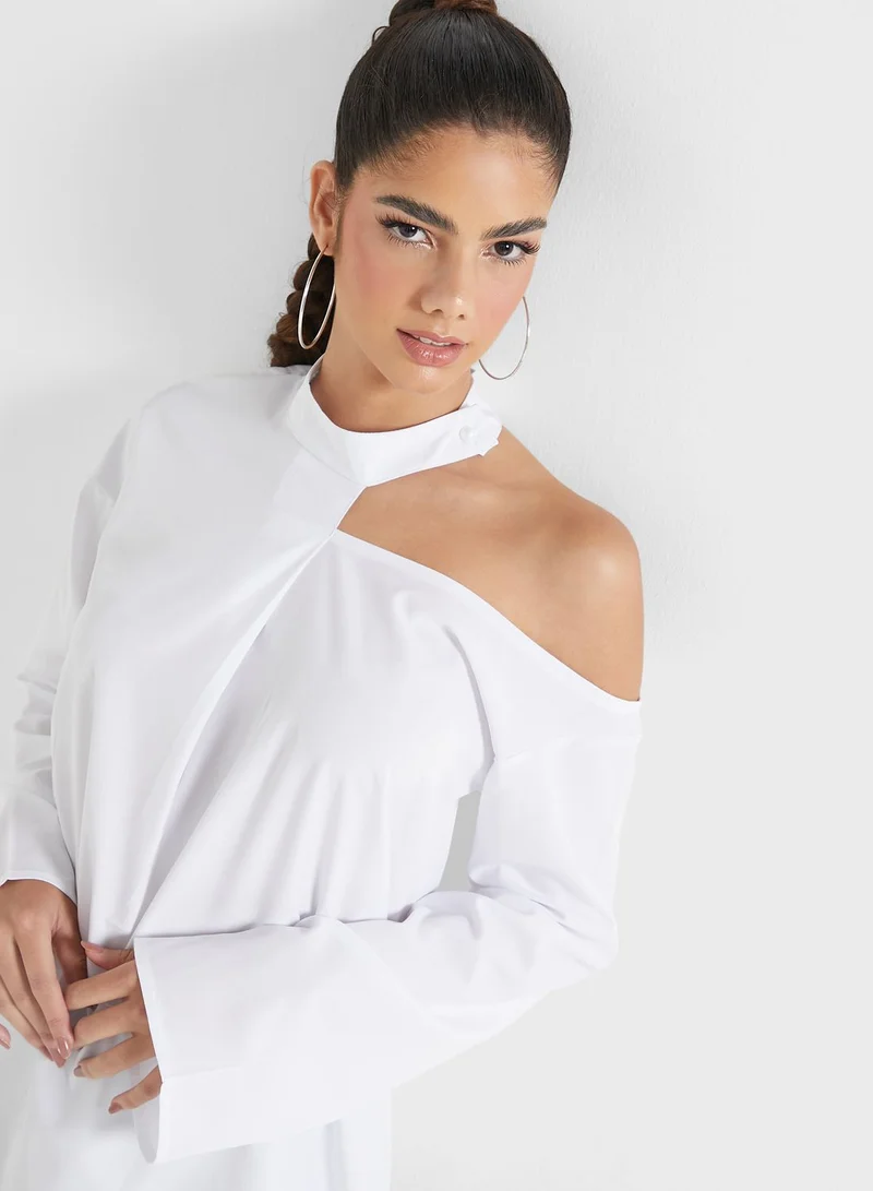 Ginger Cut Out Detail Top