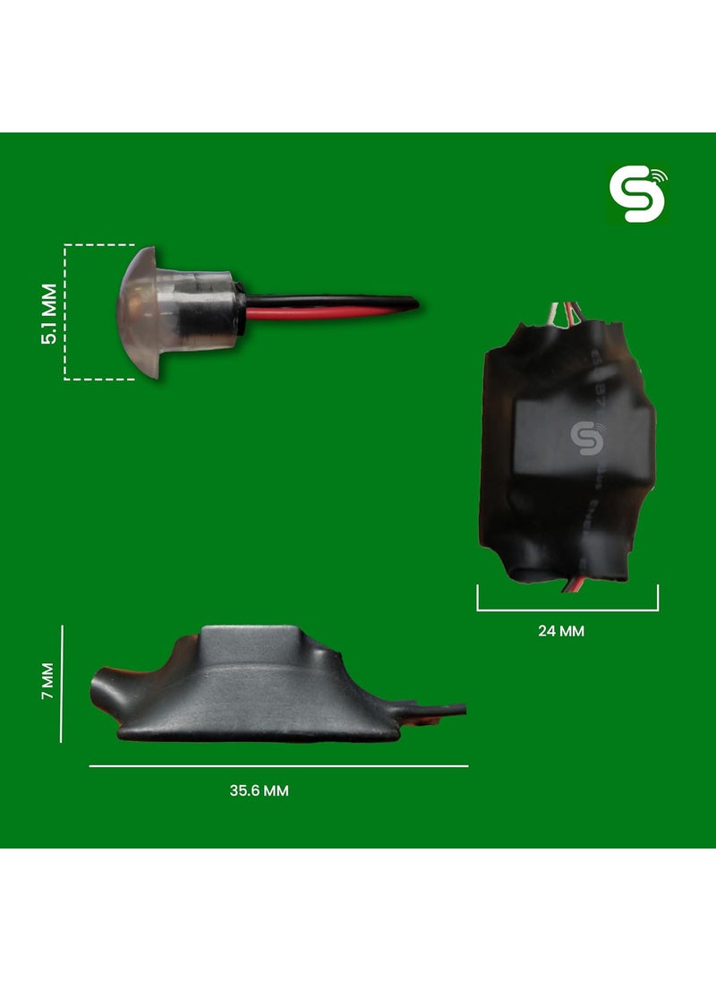 ESYSENSE - ESYSENSE ESYLD0116A 220 V Auto DayNight On Off Photocell LDR Sensor Switch For Street Light Dust Proof IP20 Photocell Sensor 16A Set of 1 - Image 1