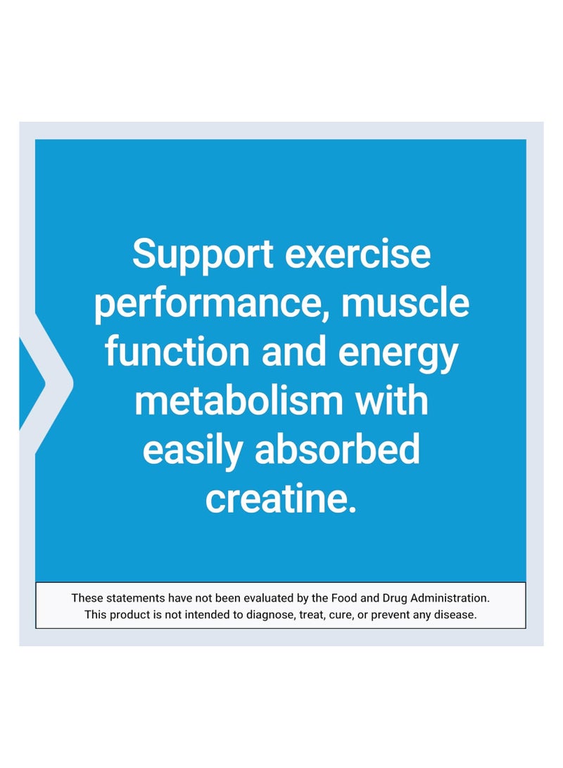 Life Extension Creatine Vegetarian Capsules -120 Capsules - Image 3