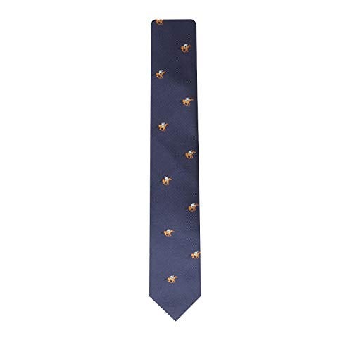 AUSCUFFLINKS Horse Racing Ties for Men | Equestrian Rider | Animal Lover Novelty Neck Ties Present for Him | Horse Pony Racing | Jockey Mens Happy Neckties | (RACING HORSE) - Image 4