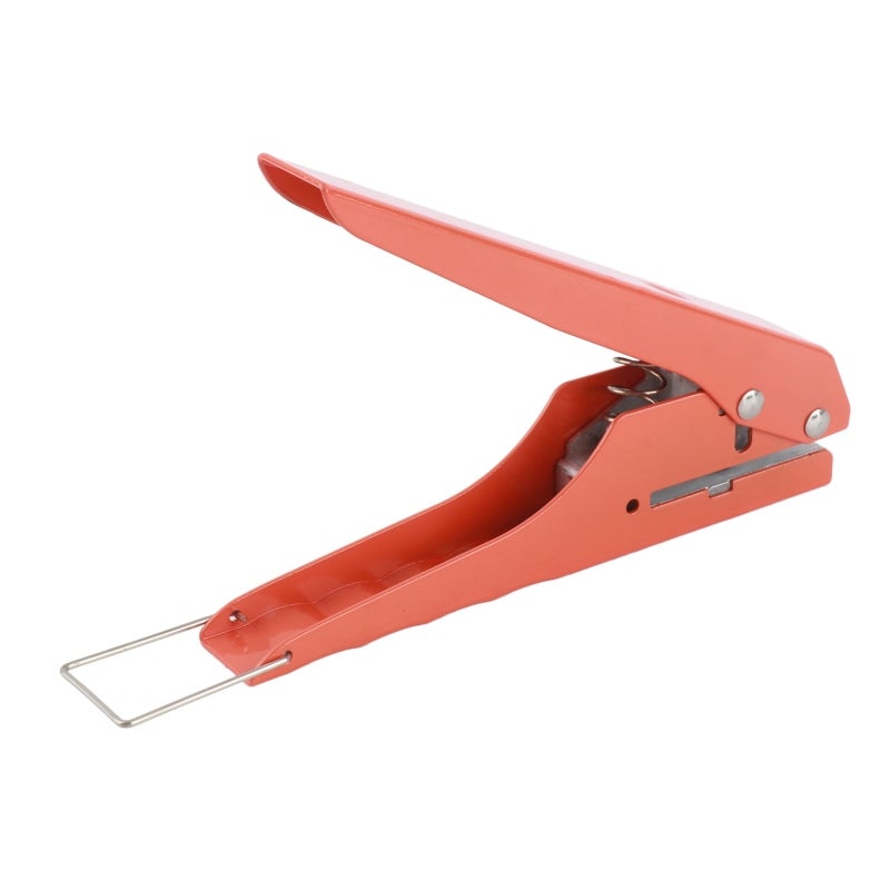 Hole Punch: 10mm Adjustable Iron Hole Puncher - Effort Saving Ergonomic Design Craft Hole Punch for DIY Crafting Office Paper PVC Cardboard Projects - Image 1