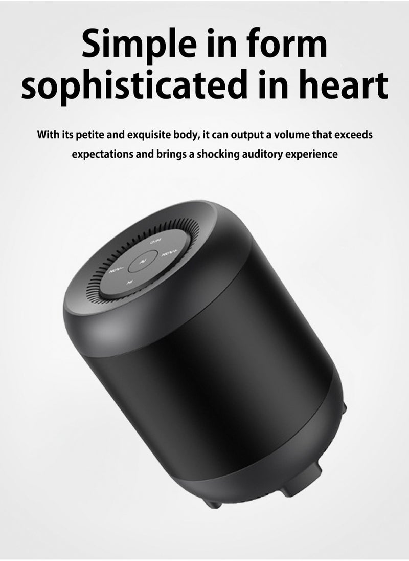 BONKS Speaker Intelligent Artificial Voice Control Card Small Audio Mobile Phone Desktop Computer Wireless bluetooth Speaker  - Image 4