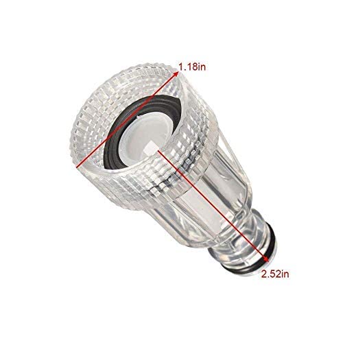 Inditrust Water Filter Pressure Washer Accessory 3/4" inch Suitable for Gaocheng, Bosch, ResQtech(Pack of 2) - Image 4