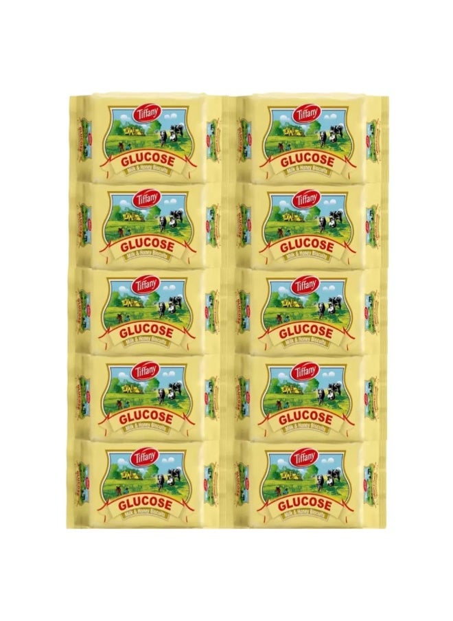 Tiffany Tiffany Glucose Biscuit With Milk And Honey Flavor- 10X40gms 