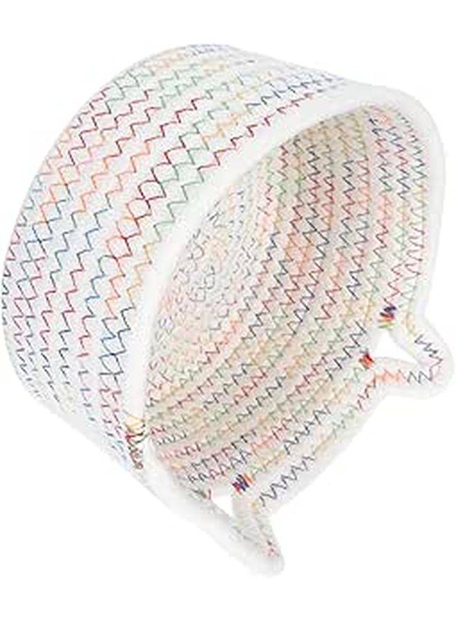 Stylish Cat Ear Cotton Storage Bin Decorative Makeup Organizer For Home - Image 1