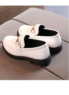 Generic Children's Black British Soft Soled Performance Shoes White  - Image 2
