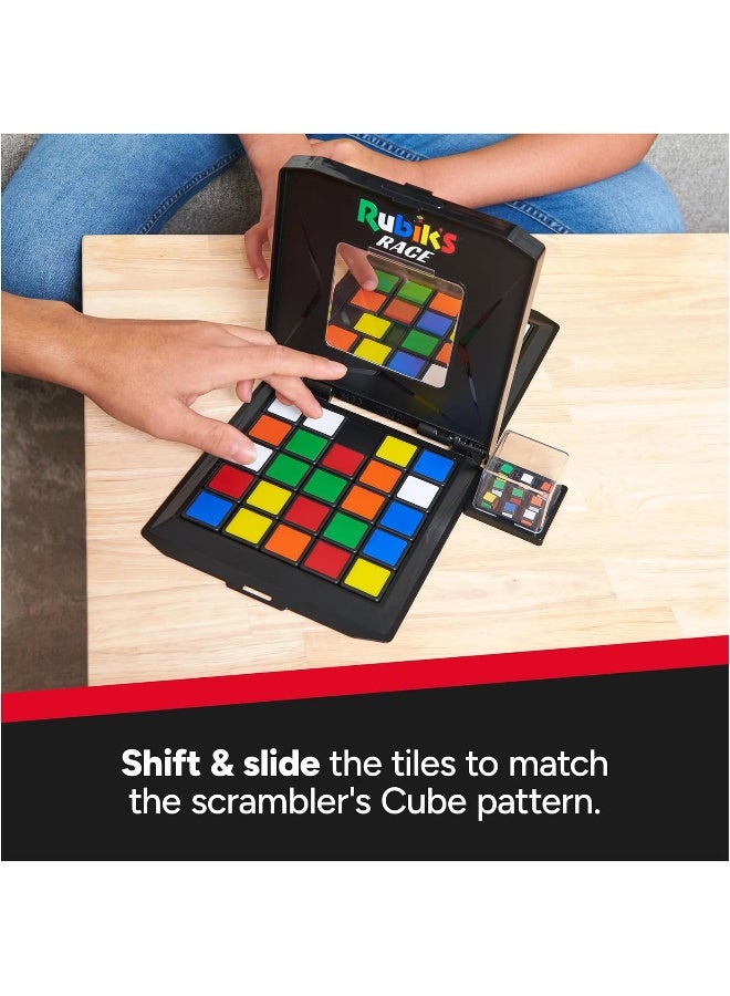 Rubik's لعبة روبيك ريس الكلاسيكية - لعبة استراتيجية سريعة الوتيرة، لعبة وجه لوجه للاعبين اثنين - Image 4