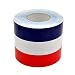fangfei 6 inches Wide French Flag Stripe Decal Sticker for Car Exterior Cosmetic Hood FrontRear Bumpers Side Fenders - Image 2