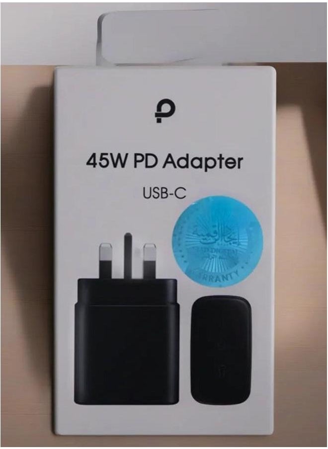 بروماس محول USB-C بقوة 45 واط لشحن أجهزتك بسرعة وكفاءة 