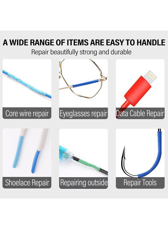 URBEST 530 Pcs 2:1 Heat Shrink Tubing Tube Sleeving Wrap Cable Wire 5 Color 8 Size - Image 5
