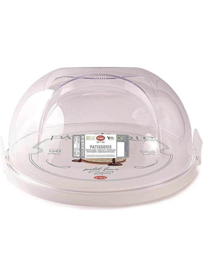 Snips Pastries Keeper, 27 X 26 X 14 Cm Size, Transparent - Image 4