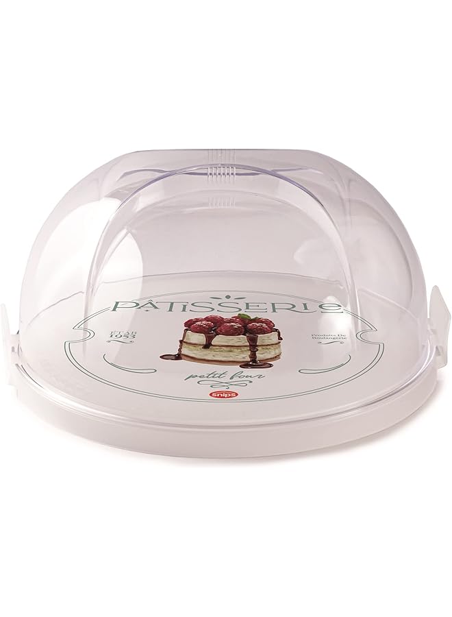 Snips Pastries Keeper, 27 X 26 X 14 Cm Size, Transparent - Image 1